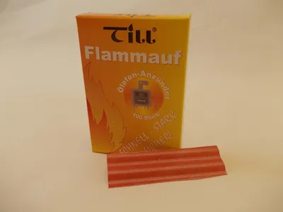 Produktbild von Fester Ölofenanzünder 5er Pack á 100 Streifen