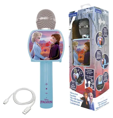Image de Lexibook, La Reine des Neiges, Microphone Bluetooth, MIC240FZLXB