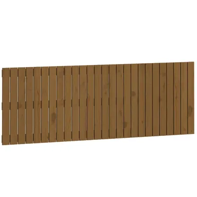 Produktbild von Wand-Kopfteil Honigbraun 166x3x60 cm Massivholz Kiefer