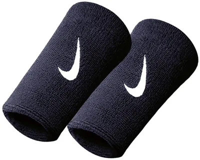 Produktbild von Nike Swoosh Doublewide Armbänder Pink Obsidian-Weiß Blau