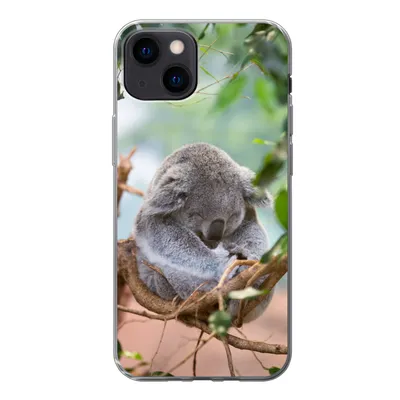 Produktbild von MuchoWow® Handyhülle Schutzhülle Hülle für iPhone 13 mini Koala - Zweige - Kinder - Jungen - Mädchen Silikon Softcase Handy Hülle - Softcase