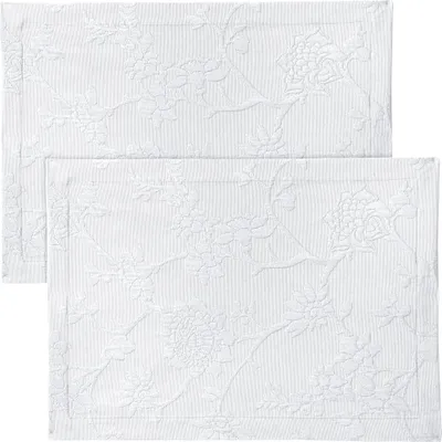 Produktbild von Erwin Müller Tischset Arnsberg" 2er-Pack weiß 35x50 cm"