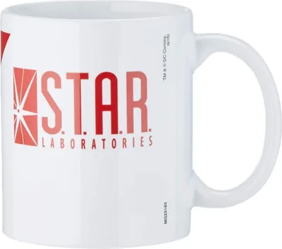 Produktbild von The Flash - Kaffeebecher, "Star Laboratories" PM1834 (Einheitsgröße) (Weiß)