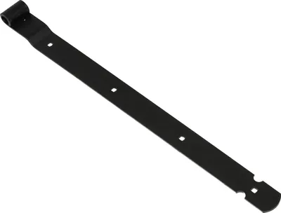 Produktbild von Ladenband gekröpft Schwarz 60 cm Halbmond - Pro Stück