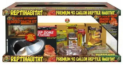 Productafbeelding van Zoo Med ReptiHabitat baardagame terrariumset 91x46x46 cm
