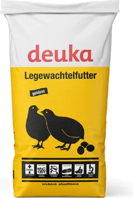 Produktbild von deuka Legewachtelfutter gekörnt 25 kg