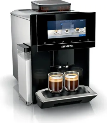 Produktbild von Siemens EQ900, Vakuum-Kaffeemaschine, 2,3 l, Kaffeebohnen, Eingebautes Mahlwerk, 1500 W, Schwarz, Edelstahl
