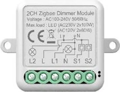 Immagine prodotto di BOT Dimmer intelligente Zigbee Tuya CH16 a due pulsanti