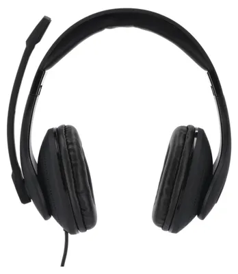 Immagine prodotto di Hama PC Office Headset "HS-P200" - Cuffie - full-size - cablate - spina da 3,5 mm - nero (00139923)