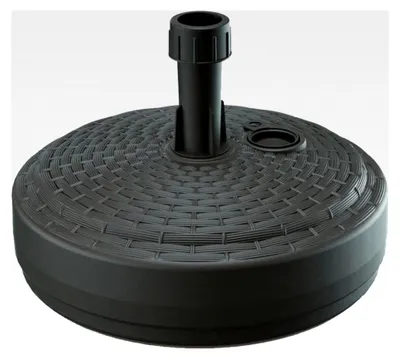 Produktbild von 10 kg Polyethylen Regenschirmständer 39 x 39 x 13 cm in Schokoladenfarbe