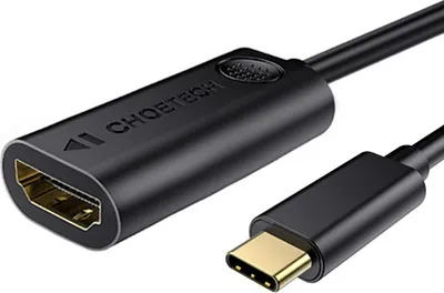 Produktbild von Choetech unidirektionaler Kabel USB Typ-C Thunderbolt 3 (m) auf HDMI 2.0 4K @ 60Hz (w) schwarz