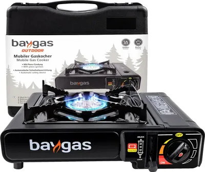 Obrázok produktu pre Plynový varič kempingový hliníkový BAYGAS