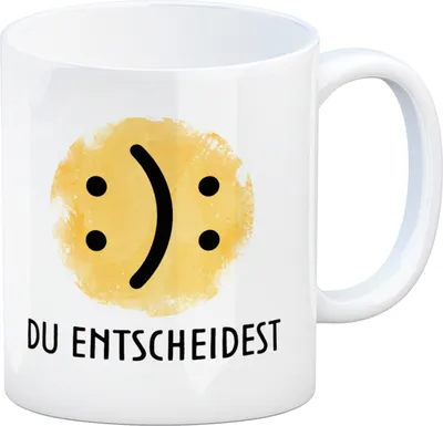 Produktbild von Gute Laune schlechte Laune Kaffeebecher