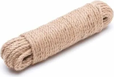 Produktbild von Juteseil 6mm x 20m Hanfseil gedreht Tauwerk Naturhanf Leine Jute Tau Seil Schnur