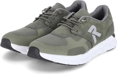Produktbild von Rieker Herren Low Sneaker Slip-On-Sneaker Dunkelgrün Textil & Synthetik Größe: 44