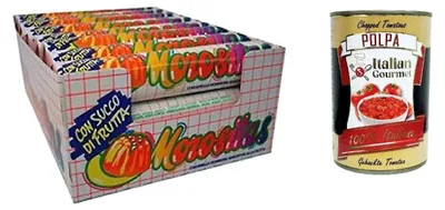 Produktbild von Perfetti Italian Gourmet Morositas barretta frutta Fruchtriegel 24 Stk 1 x 400g Dose