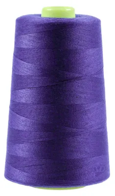 Produktbild von 4572m Qualitäts Overlock-Garn Overlock-Nähgarn Farbe 781 - 820, Farbe:A814 lila
