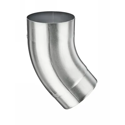 Produktbild von Titanzink Fallrohrbogen mit Einzug rund DN100 / 40° Grad