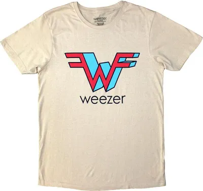 Produktbild von Weezer - T-Shirt für Herren/Damen Uni RO12815 (XXL) (Sand)