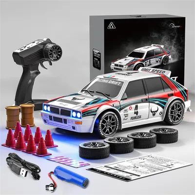 Produktbild von ZLL SG204 PRO RC Drift Auto 1:24 4WD 2.4GHz, High Speed Rennwagen mit LED, RTR ferngesteuert, On-Road Modellauto, 1 Akku, Geschenk für Kinder