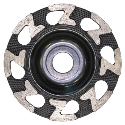 Produktbild von Roll Diamantscheibe 125mm,Z-Segment geschmied