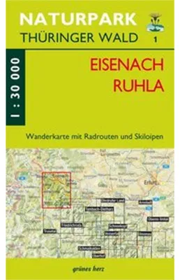 Image de Carte de randonnée Eisenach, Ruhla