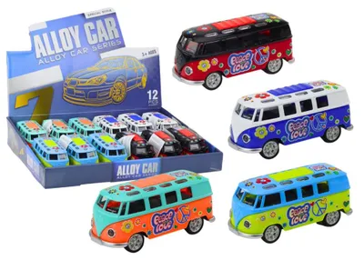Immagine prodotto di Metalowy model Camper Bus 1:32 z efektami świetlnymi i dźwiękowymi