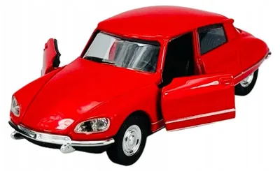 Produktbild von Welly Citroen DS23 Modellauto Metall Rot 1:34