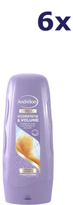 Produktbild von 6x Andrelon Conditioner – Feuchtigkeit & Volumen 300 ml