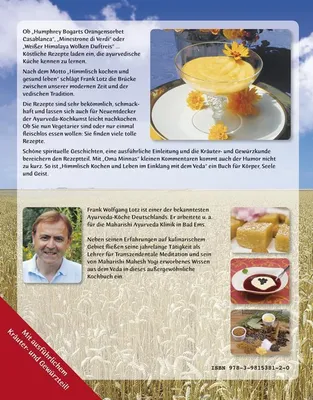 Obrázok produktu pre Himmlisch Kochen und Leben im Einklang mit dem Veda