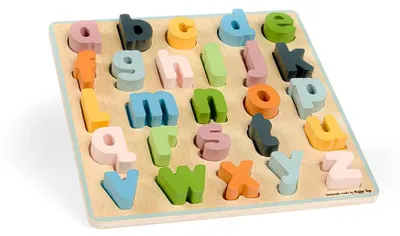 Produktbild von es Holz-Alphabet-Puzzle für Kinder