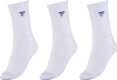 Produktbild von Tecnifibre Classic Half Lange Socken 3 Paare Weiß EU 39-43 Herren,Damen Weiß EU 39-43