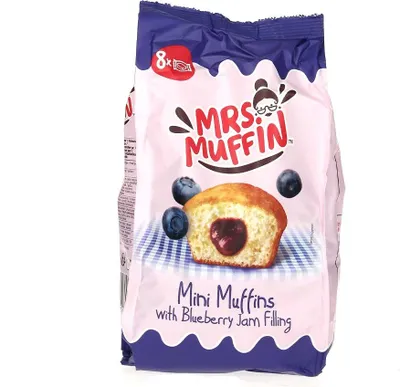 Produktbild von MRS. MUFFIN Mini Muffins, Blaubeere 200g
