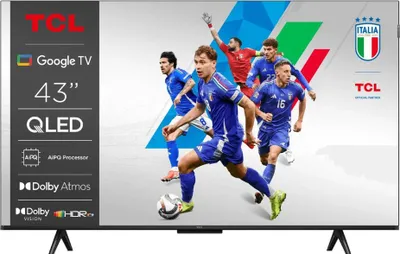 Produktbild von TCL T69C 43T69C, 109,2 cm (43"), 3840 x 2160 Pixel, LCD, Smart-TV, WLAN, Schwarz