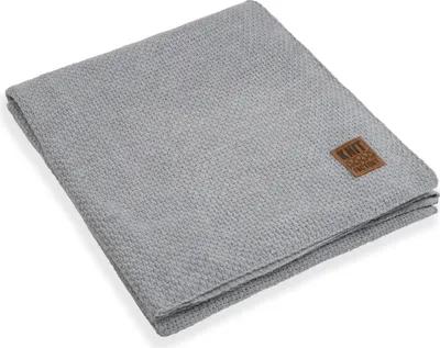 Produktbild von Knit Factory Jesse Plaid XL - Grau - 195x225 cm