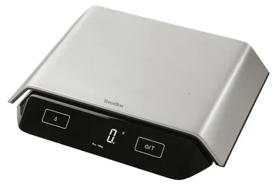 Küchenwaage, 10 kg, Edelstahl, LCD, Tara, Flüssigkeitsumrechnung