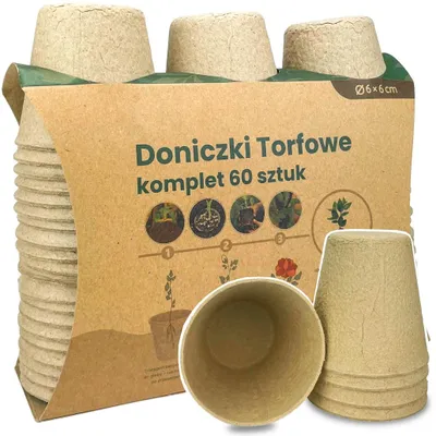 Immagine prodotto di Confezioni per piante Biodegrad 6 Cm 60 Stk.