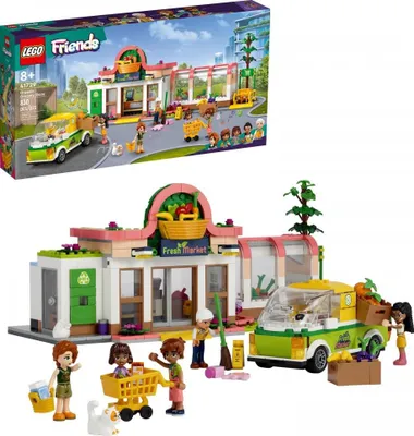 Obrázok produktu pre Stavebnica LEGO Friends 41729 Obchod s biopotravinami (830 dielikov)