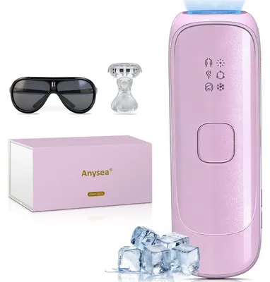 Productafbeelding van Anysea IPL-apparaten voor haartrimming met saffierkoelfunctie: laserhaartrimming