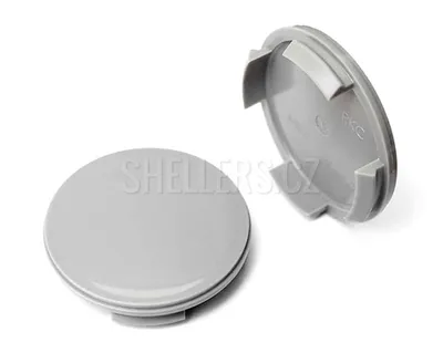 Obrázek produktu pro Středová krytka alu kola Ø 56/60 mm, AEZ, Dezent, Enzo, N06/ZA1327, plast šedá bez loga