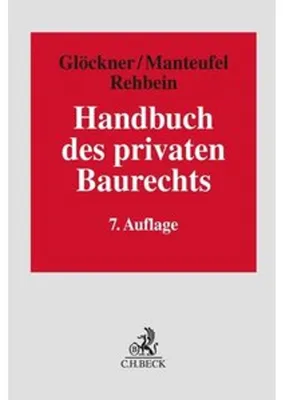 Immagine prodotto di Handbuch des privaten Baurechts