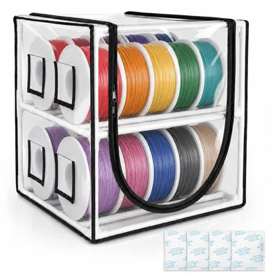 Aufbewahrungsbox für 3D-Filament, 2 Etagen, 20-24 Rollen