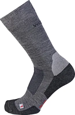 Waipiti Wandersocke TREK S02 Merino All Season in grau