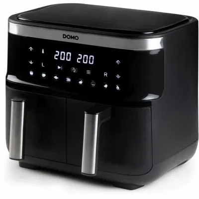 Immagine prodotto di DOMO hot air fryer - DO537FR - 2 x 4 L - 85° to 200° - 8 automatic programs