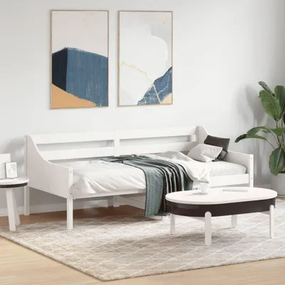 Produktbild von VidaXL 842839, Sofabett, Weiß, Pinienwald, 1955 mm, 955 mm, 760 mm