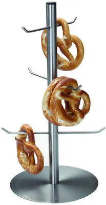 Produktbild von Brezelständer Gebäckständer Wurstständer Edelstahl 450 mm hoch