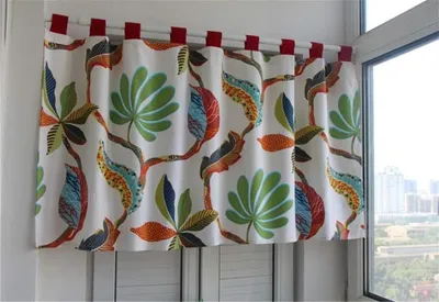 Obrázek produktu pro Krátké závěsy – žaluzie do kuchyně – dekorace oken – bavlněné plátno – 100x140 cm – béžová barva