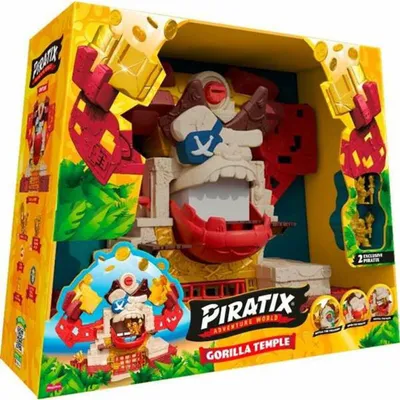Produktbild von Magic Box Magic Box Piratix Gorilla Temple S Figur Mehrfarbig  Mehrfarbig One Size