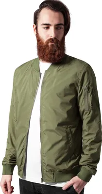 Produktbild von Urban Classics Light bomber Jacket Olive