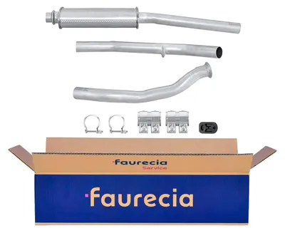 Zdjęcie produktu dla Tłumik środkowy FAURECIA IAM-Expertise dla m.in. PEUGEOT 206